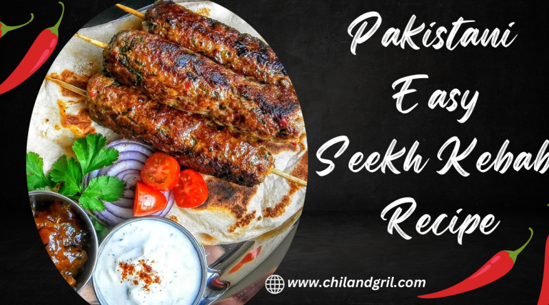 Pakistani Easy Seekh Kebab Recipe